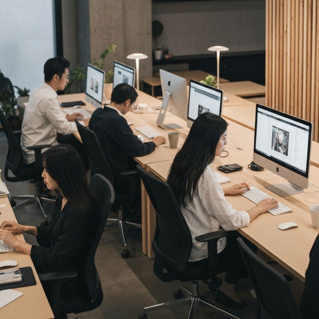 three flats creative work